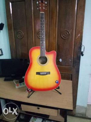 GUITAR WITH STAND. Fiero best alice string with