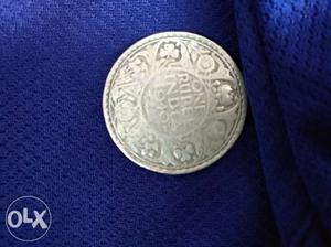 George 6th EMPEROR silver coin