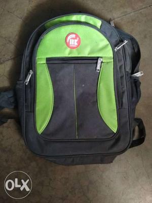Green And Black BK Backpack