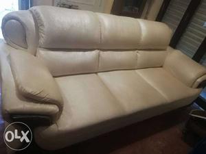 Imported washable material 3-seat Sofa