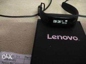 Just three months old LENOVO FITNESS BAND HW01