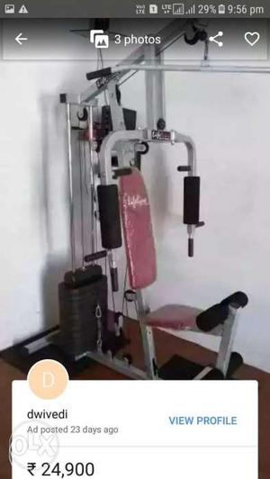 Lifeline home gym New 2manth youse