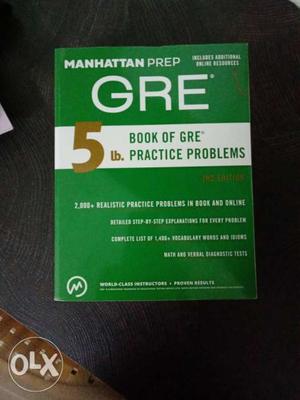 Manhattan Prep GRE Book