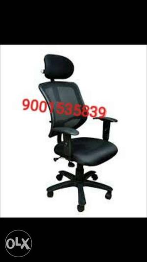 New net high back chair with adjustable headrest office