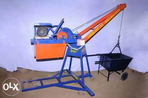 Orange And Blue Activity Toy Crane Toy