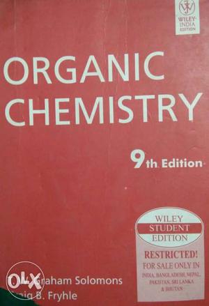 Organic Chemistry 9th Edition Book