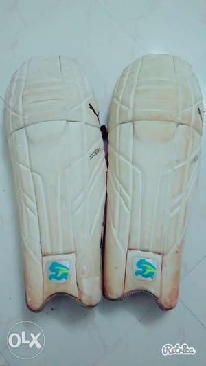 Puma karbon  batting pads hardly used contact