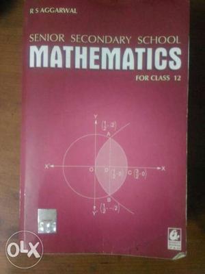 RS Aggarwal maths guide for standard 12