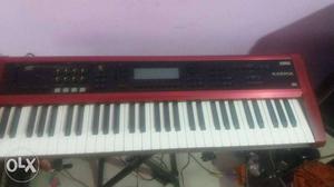 Red And Black Electronic Keyboard