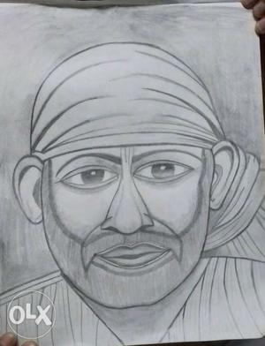 Sketch Of Man In Bandanna