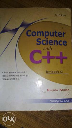 Textbook C++ by Sumita arora for 12