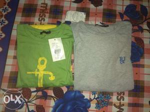 Two pair of brand new T-shirt good fabrics. size