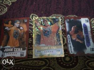 Wwe takeover cards roman,jonh and brock gold