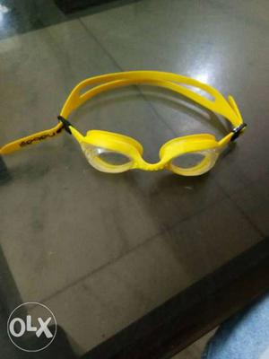 Yellow Swimming Goggles