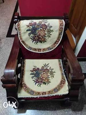 Antique rose wood sofa 3+1+1 for urgent sale