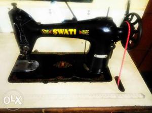Black SWATI Sewing Machine