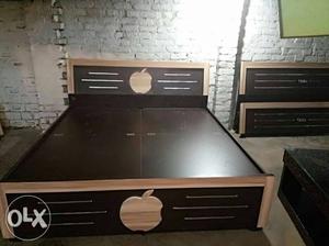 Brand new double bed with box wholesale rate percent Milta