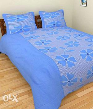 Cotton bedsheets 1 bedsheet 2 pillo covers