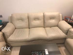 Leatherite Sofa 3+2, 4 seater Dining and Centre