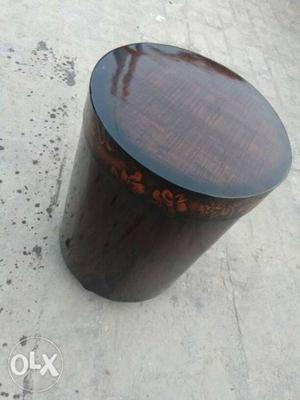 NEW own made sitting stool made in teak finish