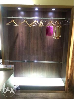 Open display for cloth