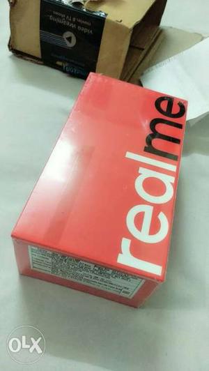 Oppo realme 4GB 64GB new sealed box urgent sale only cal
