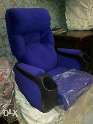 Purple And Black Gaming Chair