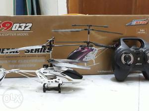 Remote Control Helicopter With Box And Charger In