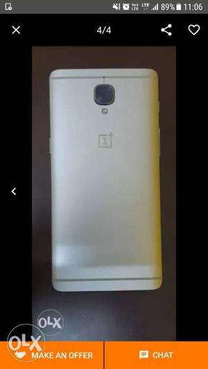 Selling my oneplus 3 64gb soft gold Excellent