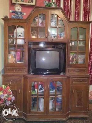 Wooden TV Showcase for sale