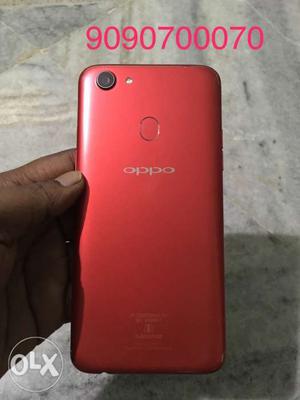 6 month old oppo f5,6gb ram 64gb rom.Red.Price fix