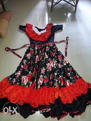 A pair of flamenco dress(2 nos) for girls