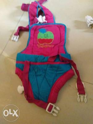 Baby's Magenta And Blue Carrier