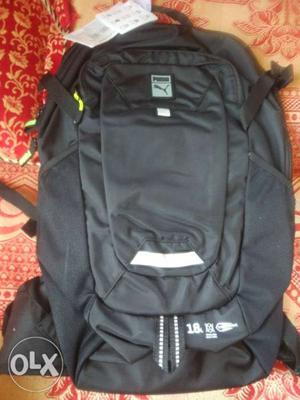 Black PUMA Backpack MRP 