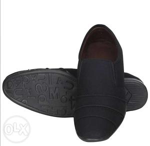 Black thin loafers full stylish and attractive