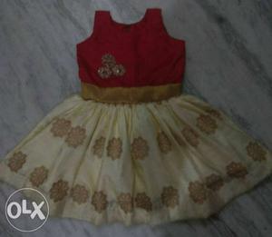 Brand new baby frock for 3 to 4 years