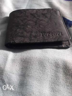 Brown FERRARI Leather Wallet