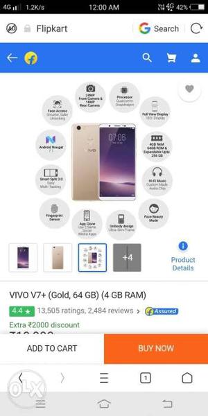 I want to sell vivo v7 plus urgently