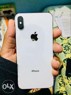 IPhone X 3 months old with warranty, charger and