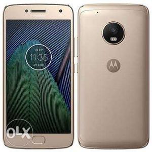 Moto g5 plus, gold.. Exchange available..