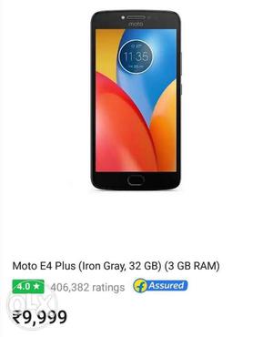 My Moto E4 7Plus 10 Month Old sell Ram 3GB Memory