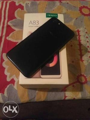 Oppo a83 supermint condition with all accessories