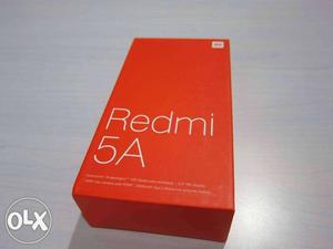 Redmi 5a grey colour 5month used 7month warranty