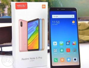 Redmi Note 5 Pro 10 to 15 day old and fully New