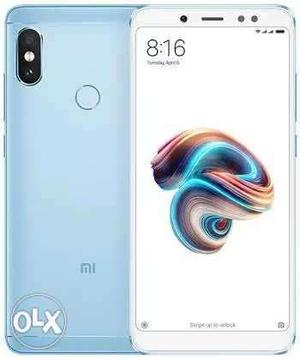 Redmi Note 5 pro BLUE colour seal pack new