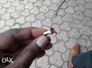 Ruby stone ring originally