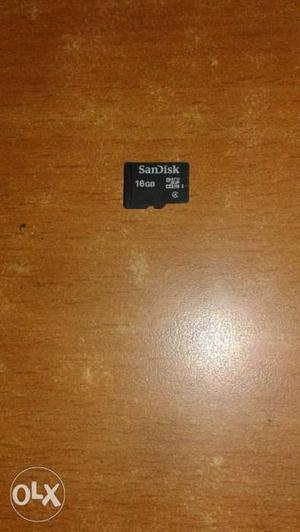 SanDisk 16 gb mamory card is good condition