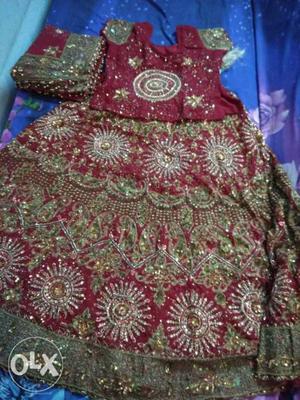 Weeding Lehnga on Sale/ Rent.. Only one time