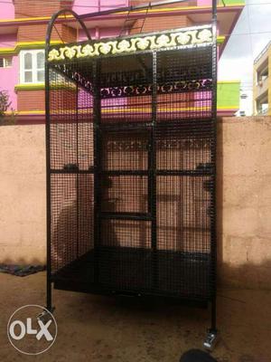 3*2.5 b, 6 h new done bird cage iron, unused