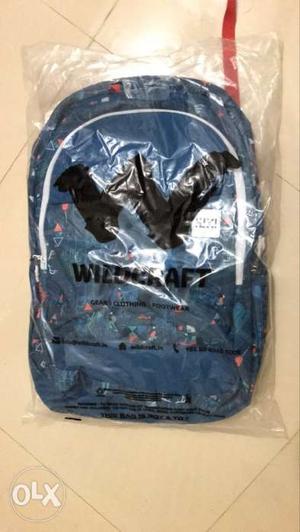 40litres wildcraft backpack with tag new one just